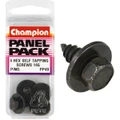 Champion Hex Self Tapping Screw - 14G, PP49, Panel Pack