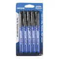 Kincrome Permanent Markers 5 Pack Black & Fine Tip