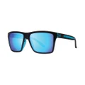 LOST Sunglasses Malibu Mirror Matt Black Blue