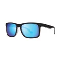 LOST Sunglasses Kicker Mirror Matt Black Blue