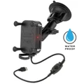 RAM Tough-Charge Waterproof Wireless Charging Suction Cup Mount