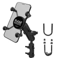 RAM X-Grip Phone Mount with Motorcycle Brake/Clutch Reservoir Base