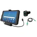 RAM EZ-Roll'r Power & Data Cradle for Samsung Tab Active2 with Charger