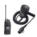ICOM IC-41PRO BLACK UHF HANDHELD TWO WAY RADIO+HM158LA SPEAKER M