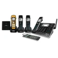 UNIDEN XDECT 8355+3WPR 1.8GHZ CORDLESS PHONE 4 HANDSETS+REPEATER
