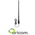 ORICOM ANU1200 1.4M BLACK TWIN UHF FIBREGLASS ANTENNA 6.5DBi
