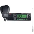 GME TX4500S DSP DIN 5W UHF RADIO+AE4705 WHITE ANTENNA PACKAGE