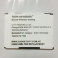 WIRELESS MODEM BATTERY NETGEAR SIERRA W-3 5200008 5200056