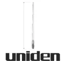 UNIDEN AT890W FIBREGLASS UHF UHF CB ANTENNA 6.6DBi WHITE 1M