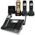UNIDEN XDECT 8355+3WP 1.8GHZ DIGITAL CORDLESS PHONE 4 HANDSETS