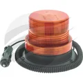 Jaylec LED Amber Rotating Beacon Cig lighter Magnetic 12-80v