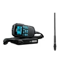 UNIDEN UH8060S UHF RADIO 5W 80 CH AND AT970BKS SHORT 3BDi