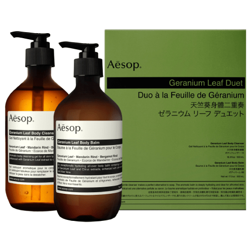 Aesop Geranium Leaf Duet