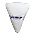 Kryolan Powder Puff - Triangular White