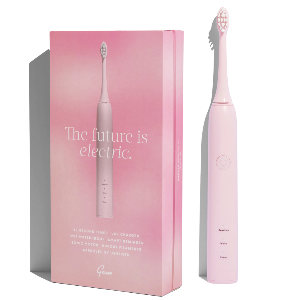 Gem Electric Toothbrush, Coconut
