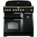 Falcon Classic Deluxe 90cm Freestanding Induction Oven/Stove CDL90EIBLBR