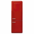 Smeg FAB 50's Style 481L Bottom Mount Refrigerator Red FAB38RRD5AU