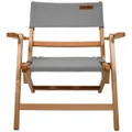 BlackWolf Shore Folding Beech Chair Paloma Grey 32S002011601000