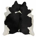 Rug Culture Cow Hide Small Black, White Rug 200X150 APPROX - COWHIDE-NAT-BLACKW