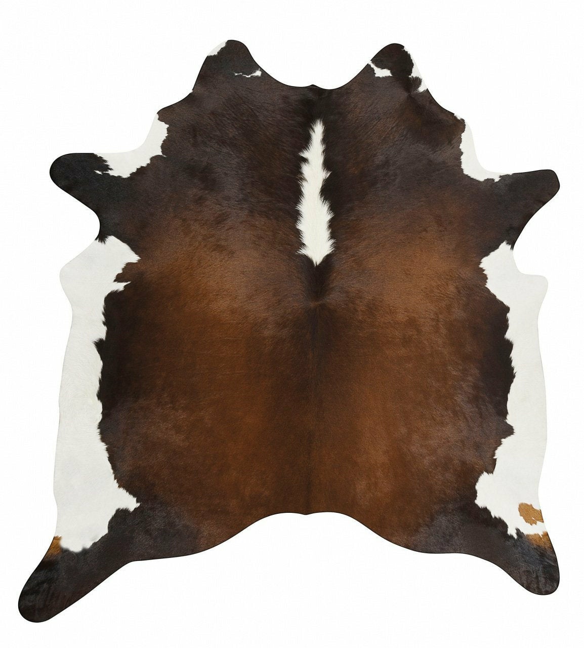 Image of Rug Culture Cow Hide Small Chocolate Brown Rug 200X150 APPROX - COWHIDE-NAT-CHOC
