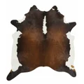 Rug Culture Cow Hide Small Chocolate Brown Rug 200X150 APPROX - COWHIDE-NAT-CHOC