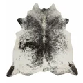 Rug Culture Cow Hide Small Salt And Pepper Rug 200X150 APPROX - COWHIDE-NAT-SPBL