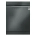 LG QuadWash Freestanding Dishwasher with Auto Door Opening Matte Black XD3A15MB