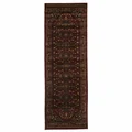 Rug Culture Istanbul Extra Large Red, Black Rug 500X80CM - IST-6-RB-500X80