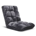 SOGA Recliner Lounge Sofa Cushion Grey 9357641003947