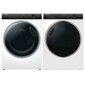 Haier 9kg Front Load Washer & 9kg Heat Pump Dryer Laundry Pack HWF90ANHDHP90AN1
