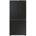 Haier 463L Quad Door Refrigerator Black HRF530YC