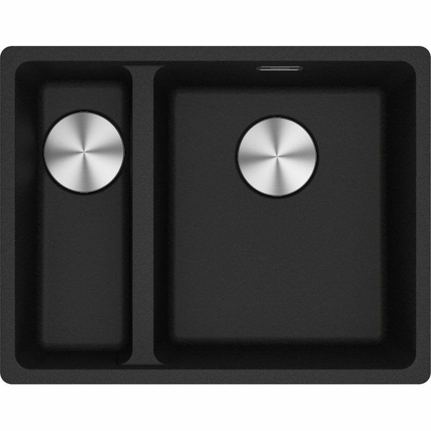 Franke Maris 340/150mm 1 and 1/2 Bowl Left Topmount Sink Onyx MRG660-SBLONB