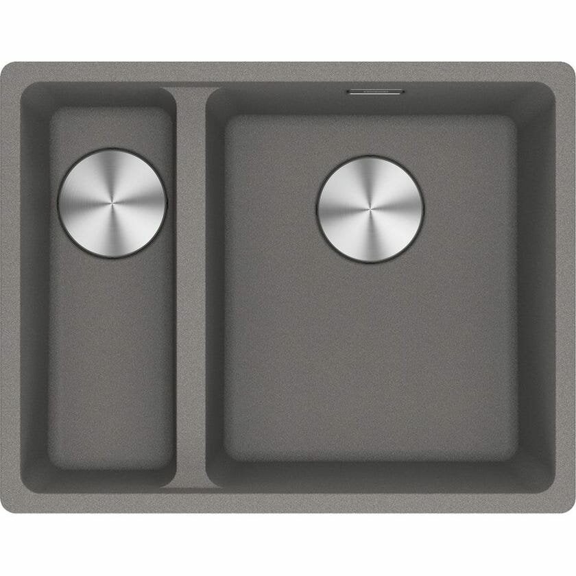 Franke Maris 340/150mm 1 and 1/2 Bowl Left Topmount Sink Stone Grey MRG660-SBLSGB
