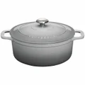 Chasseur 26cm 5L Round French Oven Cookware Celestial Grey 20012