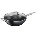 Tefal Premium Specialty Hard Anodised Induction Non-Stick Wok 32cm with Lid H9169417