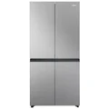 Haier 463L Quad Door Refrigerator Satina Silver HRF530YS