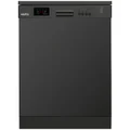 Esatto 60cm Freestanding Dishwasher Black Steel EDW6013BS