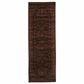 Rug Culture Istanbul Large Red, Black Rug 400X80CM - IST-6-RB-400X80