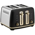Morphy Richards Ascend Soft Gold Four Slice Toaster MRSGT4B