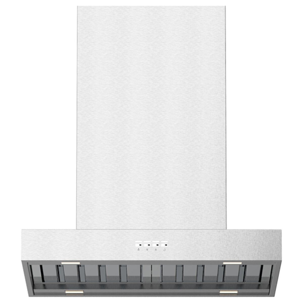 Image of Whispair Stockholm 60 Wall Mounted Canopy Rangehood with Top Ducted Power On Board Motor X5S06S5OPT
