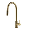 Turner Hastings Naples Pull Out Sink Mixer Brushed Brass NA303PM-BB