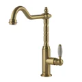 Turner Hastings Providence Single Sink Mixer Brushed Brass PR406SM-BB