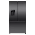 Hisense 634L French Door Fridge with Plumbed Water Black Stainless Steel HRFD634BW