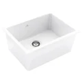 Abey Chambord Constance III Fireclay Sink - White CONSTANCE-3W