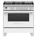 Fisher & Paykel OR90SCG6W1 90cm Freestanding Dual Fuel Oven/Stove