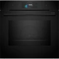 Bosch Series 8 Accentline 60cm Built-in Oven with Steam Function Black HSG958DB1A