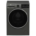 Beko 9kg Front Load Washing Machine Graphite with Steam and WiFi BFLB904ADG