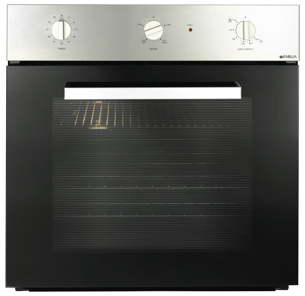 Image of Emilia EMF61MVI 60cm Natural Gas Off Grid Ready Built-In Oven