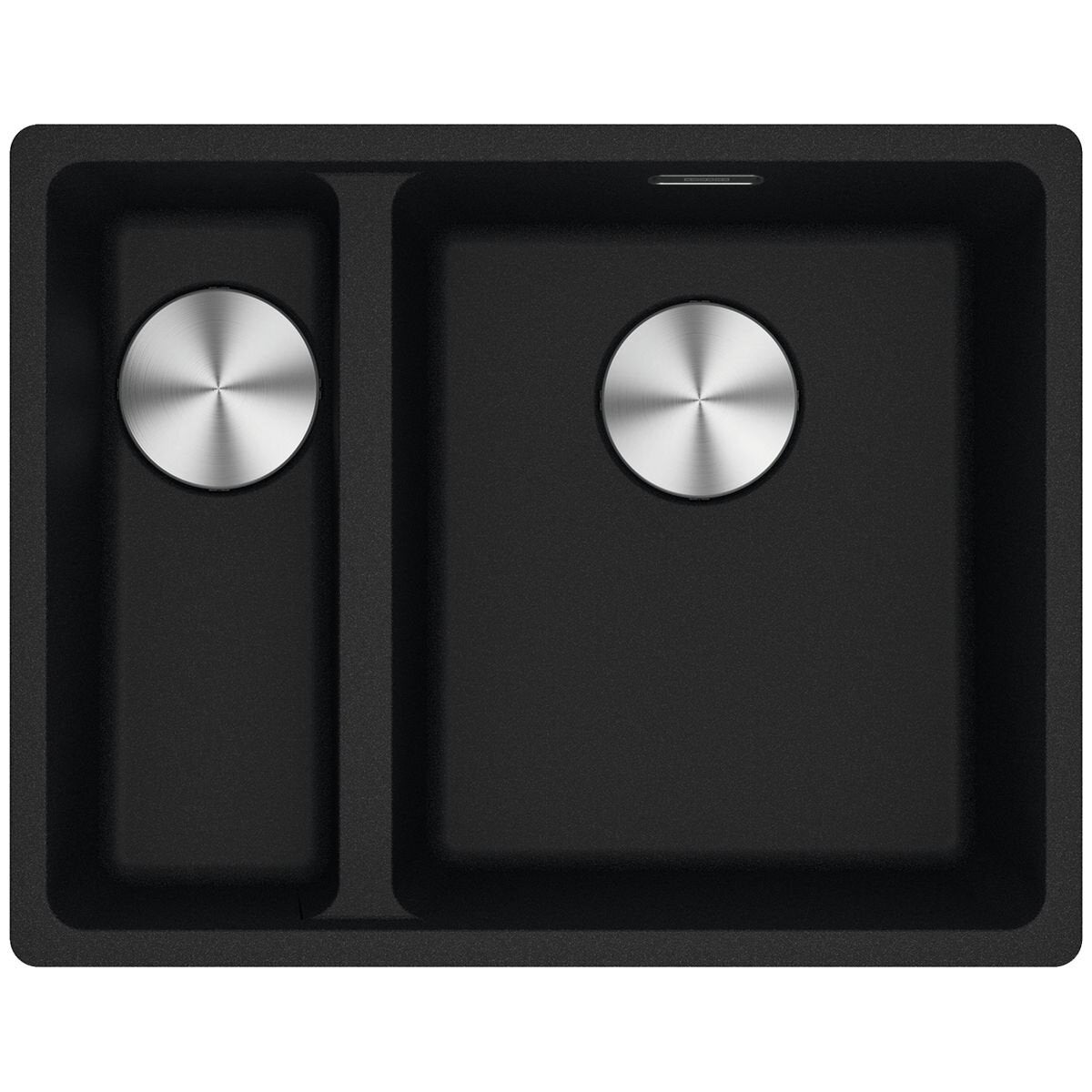 Franke Maris 340/150mm 1 and 1/2 Bowl Left Undermount Sink Onyx MRG160SBLON-B