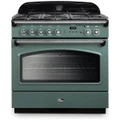Falcon Classic FX 90cm Dual Fuel Freestanding Oven/Stove Mineral Green CLA90FXDFMG-CH
